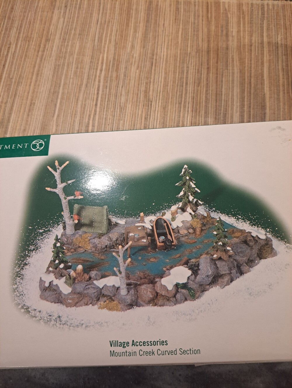 Department 56 "Mountain Creek  Curved Section" #53005